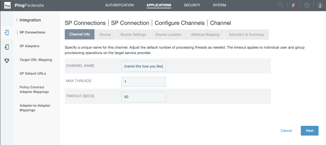 How to create a SCIM provisioning connection between PingOne and PingFederate