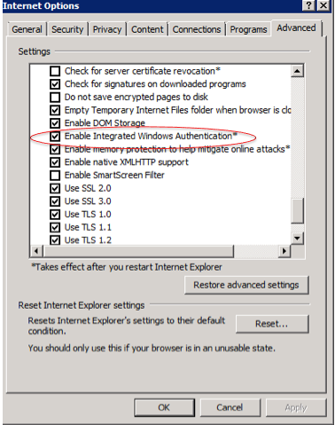 Basic auth pop-up using IE with HTML Form adapter