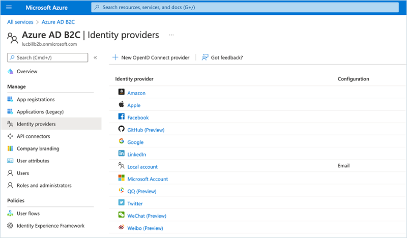 Azure Active Directory B2C SSO integration with Advanced Identity Cloud ...