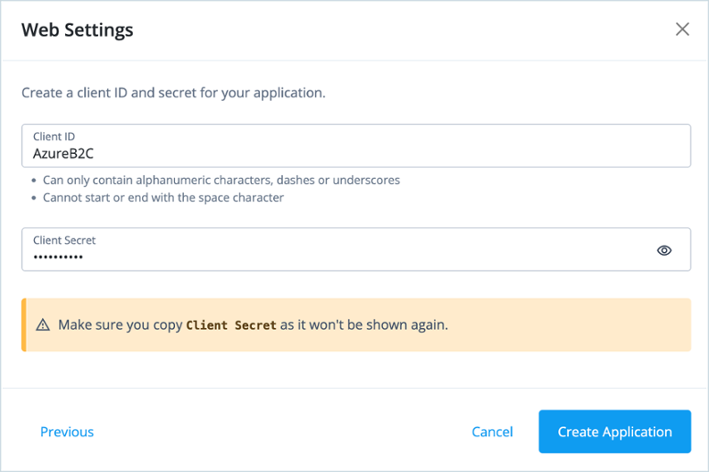 Azure Active Directory B2C SSO integration with Advanced Identity