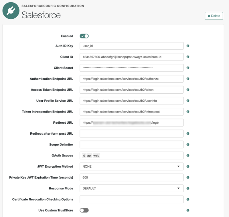 Salesforce SSO integration with Advanced Identity Cloud for social ...